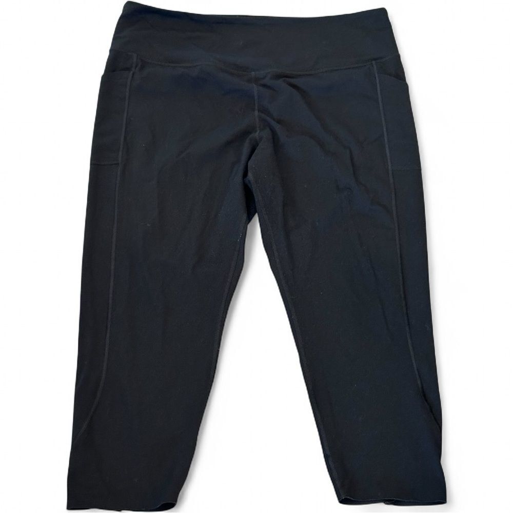Victoria’s Secret On Point Sweat Leggings XXL Crop Cropped Pockets